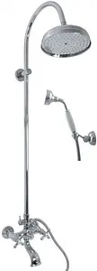 Душевая система со смесителем для ванны Rav Slezak Morava retro хром MK559.5/3 Душевая система со смесителем для ванны Rav Slezak Morava retro хром MK559.5/3, 1