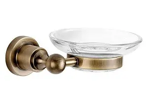 Мыльница Aquanet брашированная бронза 3885 Мыльница Aquanet брашированная бронза 3885, 1