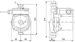 Насос для повышения давления Grundfos UPA 15-120 99553570 Насос для повышения давления Grundfos UPA 15-120 99553570, 2