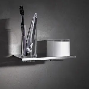 Дозатор для жидкого мыла Keuco Edition 400 хром/белый 11553019000 Дозатор для жидкого мыла Keuco Edition 400 хром/белый 11553019000, 3