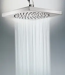 Лейка верхнего душа с настенным креплением Bossini Cube 210 хром H60720.030, 3