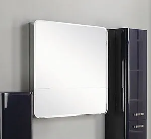 Шкаф-зеркало Aquaton Валенсия 110 белый 1A125402VA010, 3