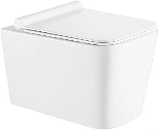 Комплект 5 в 1 Idrospania Menorca 40220+30350+AZ-0057 с кнопкой белый глянцевый