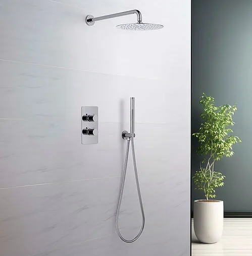 Душевая система с термостатом для душа Aquatek Европа хром AQ1376CR