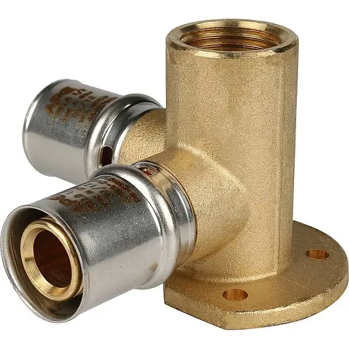 Водорозетка пресс проходная 20мм x ½"в x 20мм APE AP154D 12x20