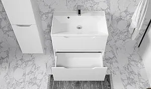 Тумба под умывальник подвесная Raval Wector 70 белый Wct.01.70/P/W/MD, 5