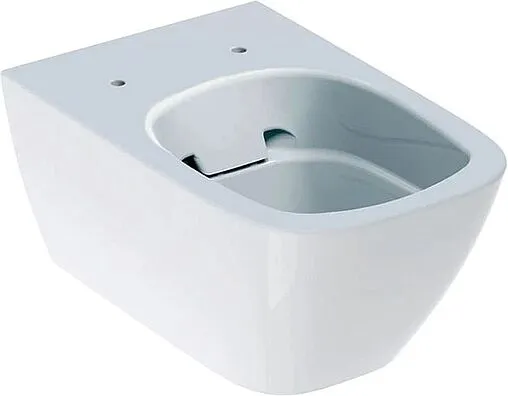 Унитаз подвесной безободковый Geberit Smyle Square Rimfree белый 500.208.01.1