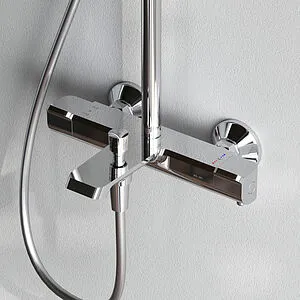 Душевая система с термостатом для ванны Am.Pm Func хром F078F500, 5