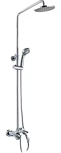 Душевая система со смесителем для ванны SMARTsant Прайм хром SM1108AA Душевая система со смесителем для ванны SMARTsant Прайм хром SM1108AA, 1
