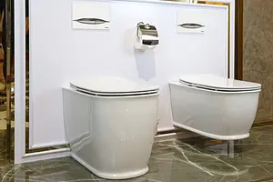 Унитаз приставной BelBagno Prado белый BB10150CB, 2