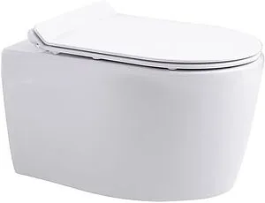 Унитаз подвесной безободковый Aquanet Smart Rimless белый SMART W T Унитаз подвесной безободковый Aquanet Smart Rimless белый SMART W T, 5