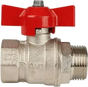 Кран шаровый ¾"в x ¾"н Itap Ideal 0930034 Кран шаровый ¾"в x ¾"н Itap Ideal 0930034, 1