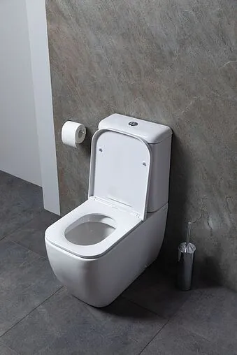 Унитаз-компакт безободковый Allen Brau Infinity белый 4.21001.20+4.21002.20