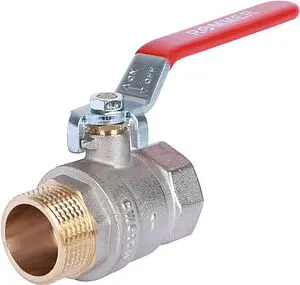 Кран шаровый 1"в x 1"н Rommer RBV-0002-0210325 Кран шаровый 1"в x 1"н Rommer RBV-0002-0210325, 1