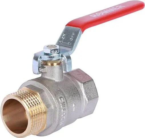 Кран шаровый 1"в x 1"н Rommer RBV-0002-0210325