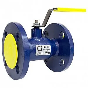 Кран шаровый фланцевый Ду32 Ру40 Ci 11с67п 02.02.0000320, 1