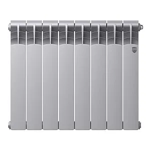 Радиатор биметаллический 8 секций Royal Thermo Revolution Bimetall 500 2.0 Silver Satin RTRBSS250008 Радиатор биметаллический 8 секций Royal Thermo Revolution Bimetall 500 2.0 Silver Satin RTRBSS250008, 2