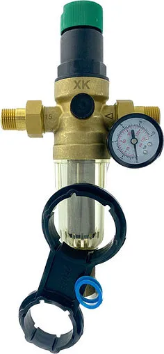Фильтр тонкой очистки воды с редуктором давления 1&quot;н x 1&quot;н Хит Комплект MiniPlus FR06-1C