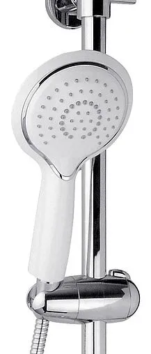 Душевая система со смесителем для ванны Timo Polo хром/белый SX-1100 white