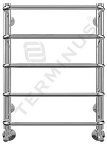 Полотенцесушитель водяной лесенка Terminus Стандарт П5 400х596 полированная сталь 4670030725288, 1