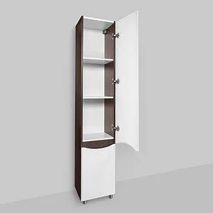 Шкаф-пенал Am.Pm Like 35 R белый глянец/венге M80CSR0356VF Шкаф-пенал Am.Pm Like 35 R белый глянец/венге M80CSR0356VF, 4