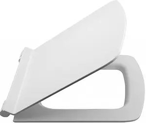 Крышка-сиденье для унитаза с микролифтом ISVEA S40 белый 40S40200I, 1