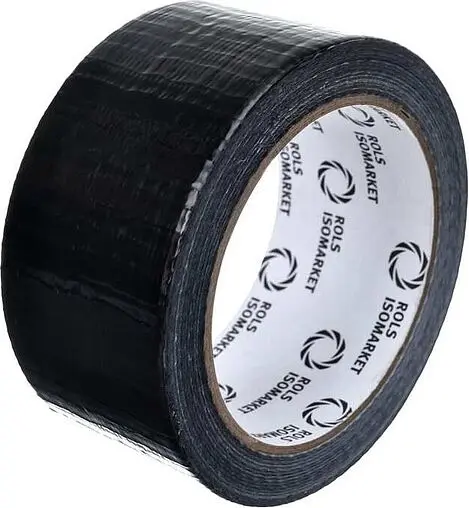 Лента армированная самоклеящаяся 48мм x 50м черная Energoflex Energopro EPRL04850ARSKBK