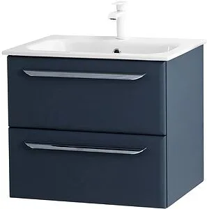 Тумба-умывальник подвесная Cezares Eco 60 Grafito ECO-CER-600-2C-SO-GR-P+CZR-NAT-60-LVB Тумба-умывальник подвесная Cezares Eco 60 Grafito ECO-CER-600-2C-SO-GR-P+CZR-NAT-60-LVB, 3