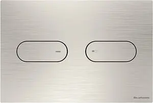 Клавиша смыва для унитаза ArtCeram INOX 711.000.BS нержавеющая сталь, 1