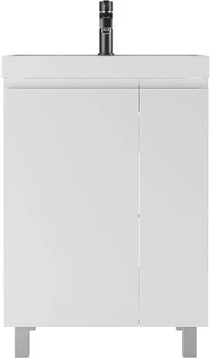 Тумба под умывальник напольный Домино Graffo 60 белый DGr2417T