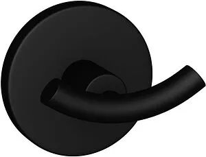 Крючок двойной Jaquar Continental чёрный матовый ACN-BLM-1161N Крючок двойной Jaquar Continental чёрный матовый ACN-BLM-1161N, 1