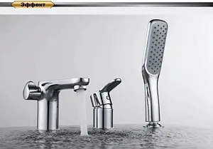 Смеситель на борт ванны на 3 отверстия D&K Rhein Marx хром DA1394941 Смеситель на борт ванны на 3 отверстия D&K Rhein Marx хром DA1394941, 5