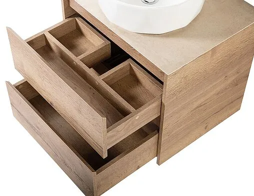 Тумба-умывальник подвесная BelBagno KRAFT 60 Rovere Tabacco KRAFT-600-2C-SO-RT+