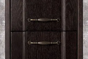 Шкаф-пенал подвесной Roca America 36 R дуб тёмный ZRU9302956, 5