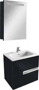 Шкаф-зеркало Roca Victoria Nord Black Edition 60 L чёрный ZRU9000098, 3