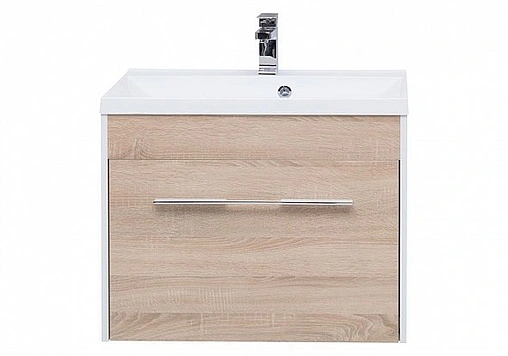 Тумба под умывальник подвесная Aquanet Августа 75 дуб сонома 00210029