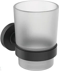 Стакан Ideal Standard IOM чёрный матовый A9120XG Стакан Ideal Standard IOM чёрный матовый A9120XG, 1