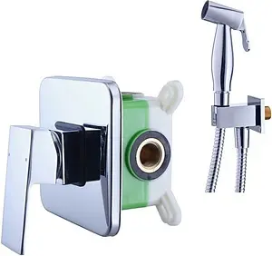 Гигиенический душ со смесителем Swedbe Platta хром 5527 Гигиенический душ со смесителем Swedbe Platta хром 5527, 1