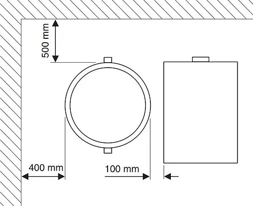 Бойлер косвенного нагрева Bosch WSTB 300 (31.8 кВт) 8718545265