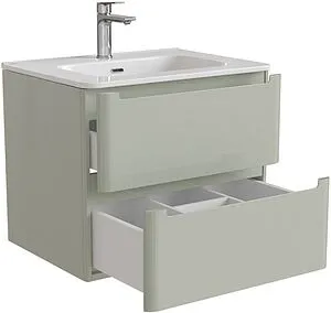 Тумба-умывальник подвесная IDDIS Edifice 60 фисташково-серый EDI60G0i95K6+0106000i28 Тумба-умывальник подвесная IDDIS Edifice 60 фисташково-серый EDI60G0i95K6+0106000i28, 5