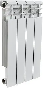 Радиатор алюминиевый 4 секции Rommer Optima 500 RAL-0210-050004, 1