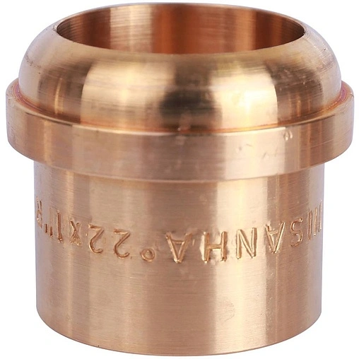 Американка пайка прямая переходная (коническое уплотнение) 22мм x ½"в Sanha 4340g 143402212