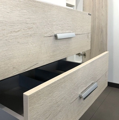 Тумба-умывальник подвесная Comforty Парма 80 дуб дымчатый 00004143491CF