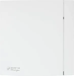 Вентилятор вытяжной Soler & Palau SILENT-100 CZ MATT WHITE DESIGN 4C Вентилятор вытяжной Soler & Palau SILENT-100 CZ MATT WHITE DESIGN 4C, 1