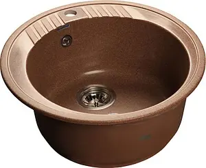 Мойка кухонная GranFest Rondo R-520 терракот Мойка кухонная GranFest Rondo R-520 терракот, 1