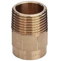 Муфта пайка переходная 15мм x ½"н Viega 94243G 100025 Муфта пайка переходная 15мм x ½"н Viega 94243G 100025