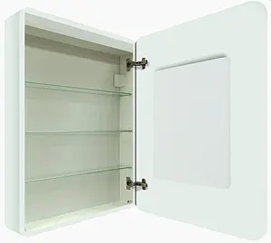 Шкаф-зеркало Continent Tulip 60 белый ЗЛП200, 3