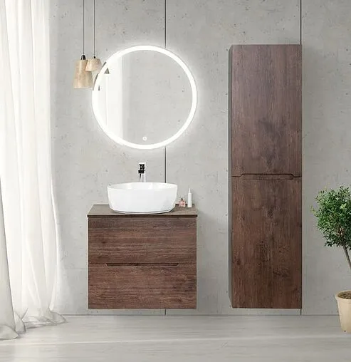 Тумба-умывальник подвесная BelBagno ETNA 70 Rovere Moro ETNA-700-2C-SO-RW