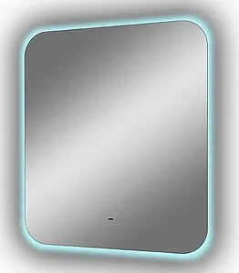Зеркало с подсветкой Continent Burzhe Led 60x70 с бесконтактным сенсором белый ЗЛП531, 3