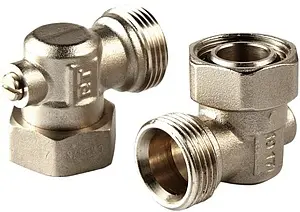 Узел нижнего подключения радиатора раздельный угловой ¾"ек x ¾"ек Royal Thermo RTE 07.0021 Узел нижнего подключения радиатора раздельный угловой ¾"ек x ¾"ек Royal Thermo RTE 07.0021, 1